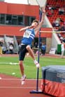 Mens under-17s high jump at the Gateshead Tartan Games Open.
